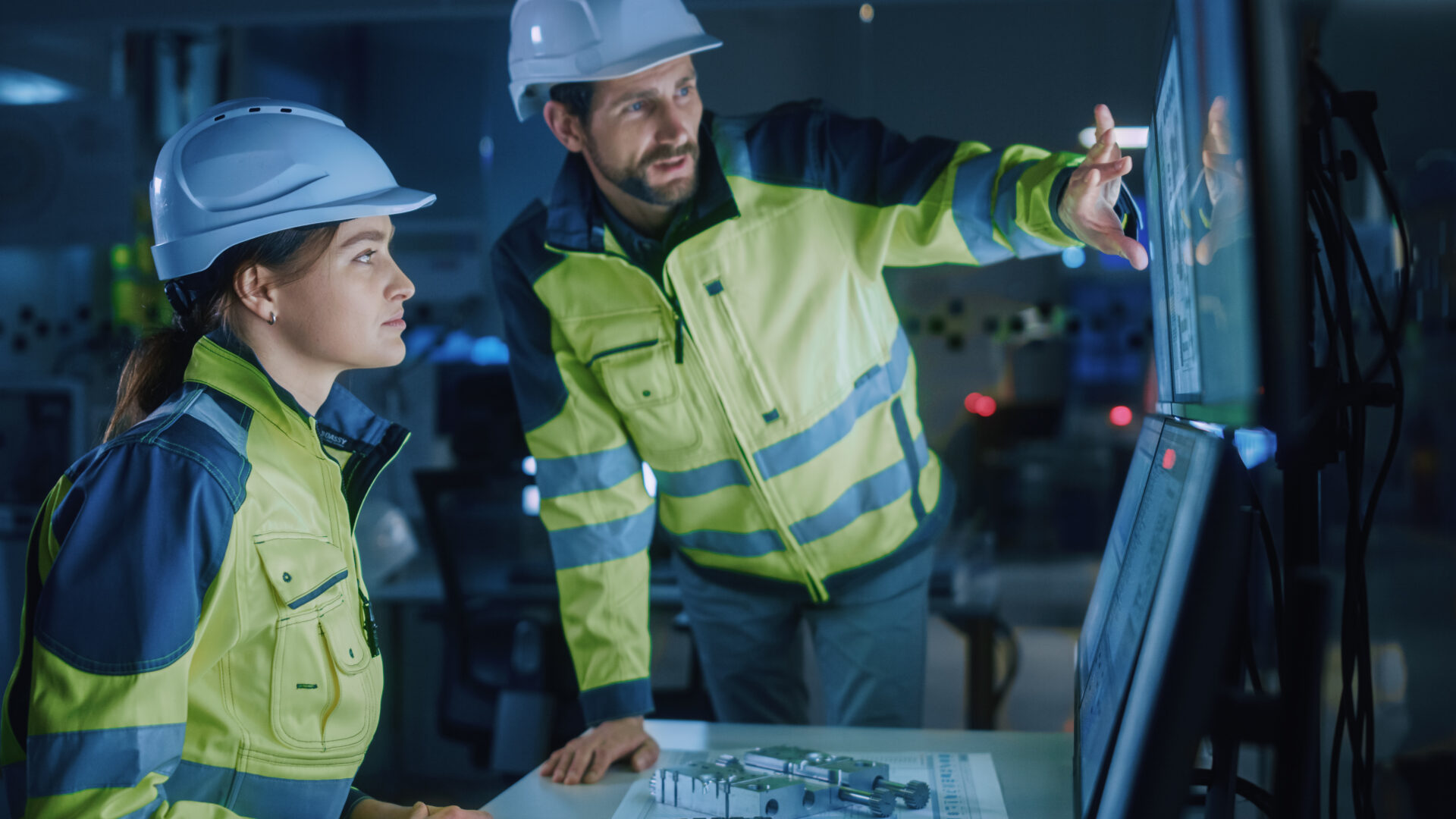 Condition Monitoring von zwei Werkern